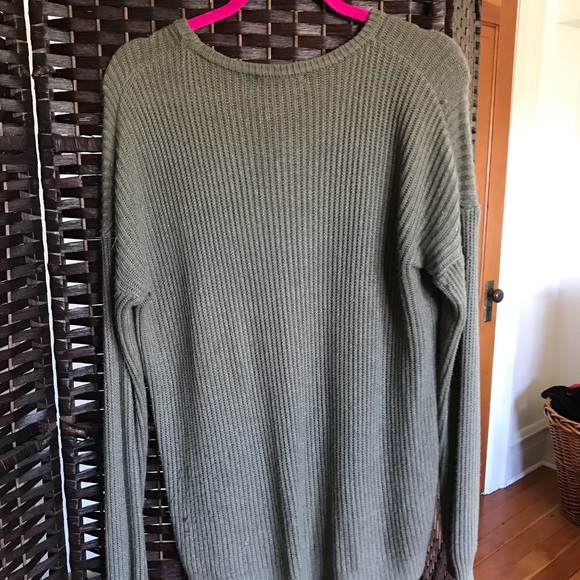 Olive Brandy Melville Sweater - Picture 2 of 3